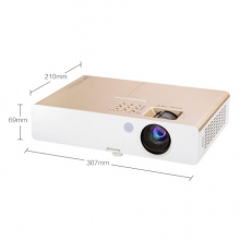 松下（Panasonic）PT-SX4000 投影儀 投影機 辦公 商務(wù) （標(biāo)清 4000流明 HDMI）